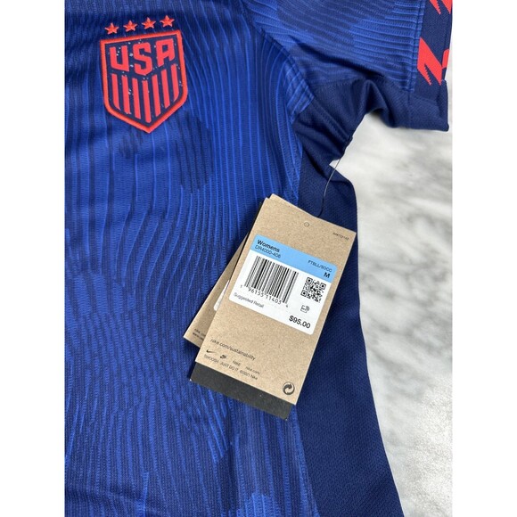 Nike USWNT USA Soccer Jersey Blue soccer 2023 DR4000-406 women's Medium NEW - Picture 11 of 11